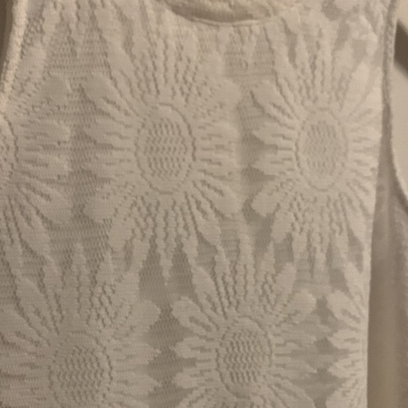 Forever 21 White Floral Shift Dress - Picture 4 of 4